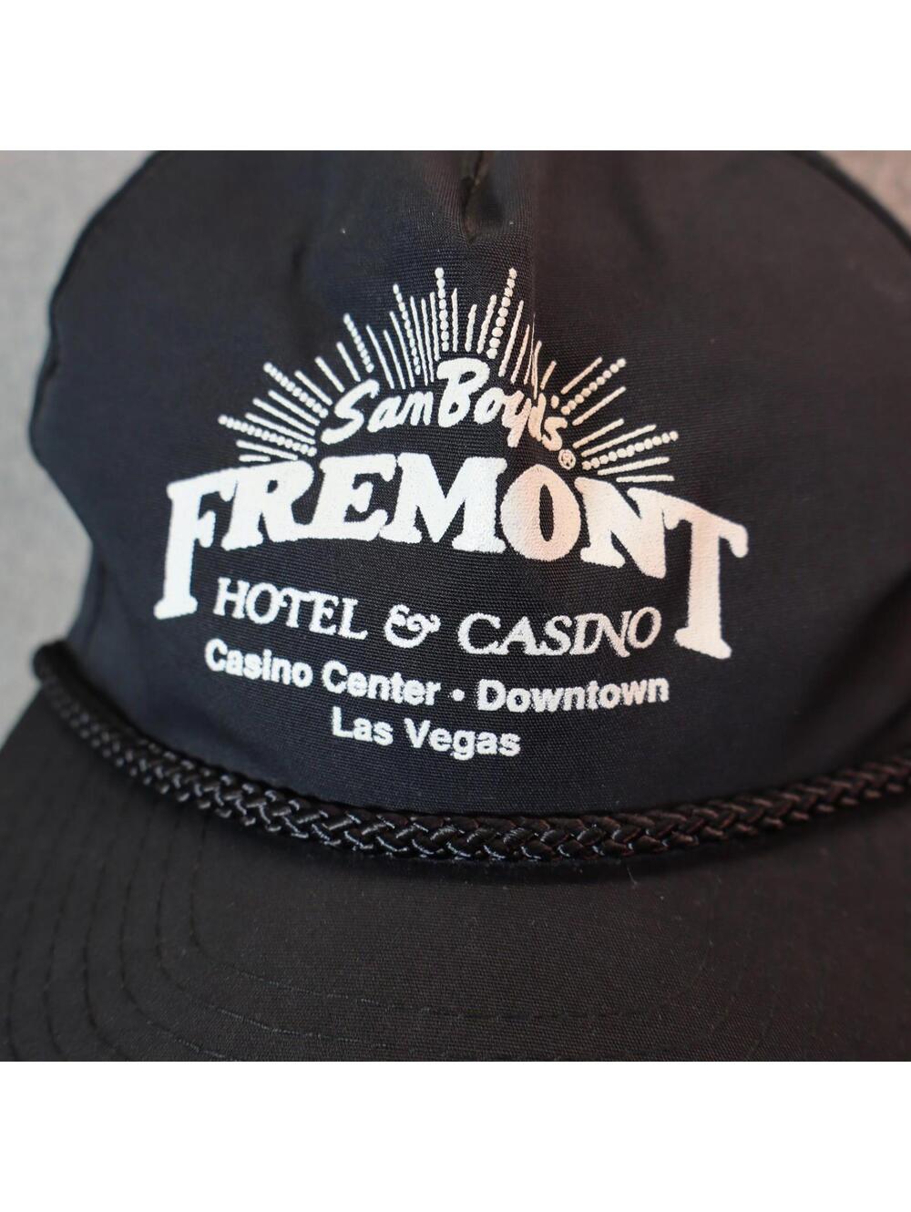 Fremont Hotel Casino Las Vegas Hat Snapback Vtg Cap 80s